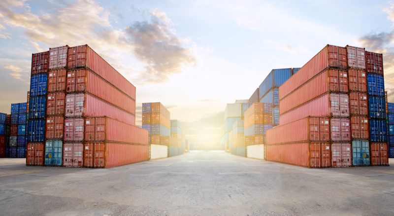 40 foot open top container
