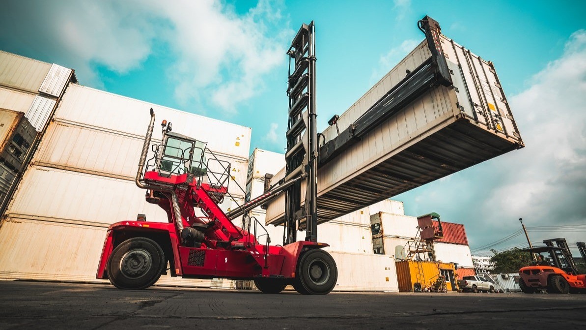 40 foot flat rack container